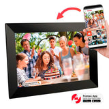 Lippa 10" Smart WiFi Frameo fotoram (26,2 x 18,2 cm) - Svart