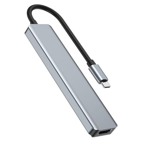 Lippa 7-i-1 60W Multiport USB-C Hub - Silver