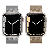 Lippa Apple Watch (38/40/SE/41/42mm) Magnetisk Rem i Rostfritt Stål - Silver