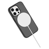 iPhone 15 Pro Lippa Hybrid Plast Skal med 360 Graders Roterande Kickstand - MagSafe Kompatibelt - Matt / Svart