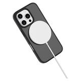 iPhone 16 Pro Lippa Hybrid Plast Skal med 360 Graders Roterande Kickstand - MagSafe Kompatibelt - Matt / Svart