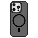 iPhone 15 Pro Lippa Hybrid Plast Skal - MagSafe Kompatibelt - Matt / Svart