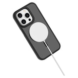 iPhone 15 Pro Lippa Hybrid Plast Skal - MagSafe Kompatibelt - Matt / Svart