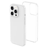 iPhone 15 Pro Lippa Slim Flexibelt Plast Skal - Genomskinlig