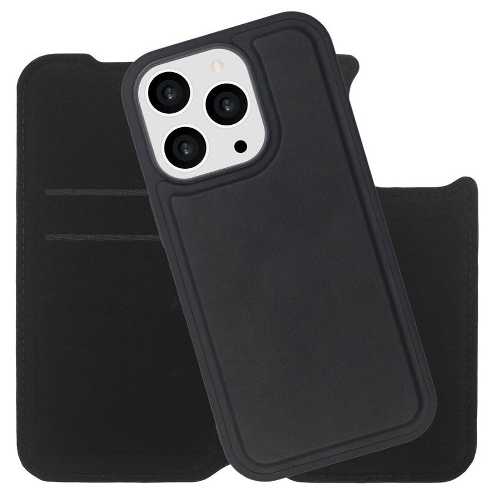 iPhone 16 Pro Lippa 2-i-1 Wallet Fodral - Svart
