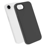 iPhone 17e / 16e Lippa Silikon Skal - MagSafe Kompatibel - Svart