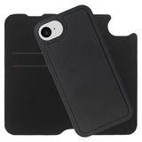 iPhone 17e / 16e Lippa 2-i-1 Wallet Fodral - Svart