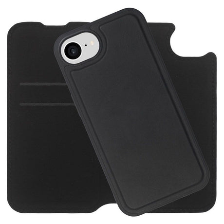 iPhone 17e / 16e Lippa 2-i-1 Wallet Fodral - Svart