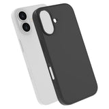iPhone 17 Lippa Silikon Skal - MagSafe Kompatibel - Svart
