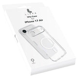 iPhone Air Lippa Flexibelt Plast Skal - MagSafe Kompatibel - Genomskinlig