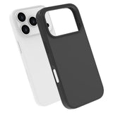 iPhone 17 Pro Lippa Silikon Skal - MagSafe Kompatibel - Svart