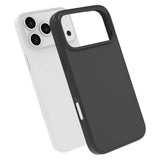 iPhone 17 Pro Max Lippa Silikon Skal - MagSafe Kompatibel - Svart