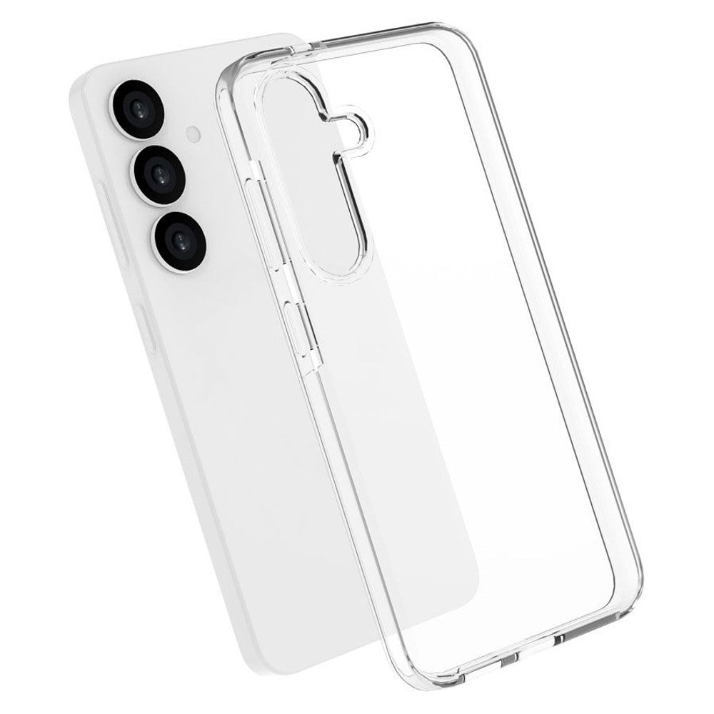 Samsung Galaxy S25 Lippa Flexibelt Plast Skal - Genomskinlig