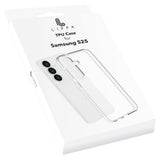 Samsung Galaxy S25 Lippa Flexibelt Plast Skal - Genomskinlig