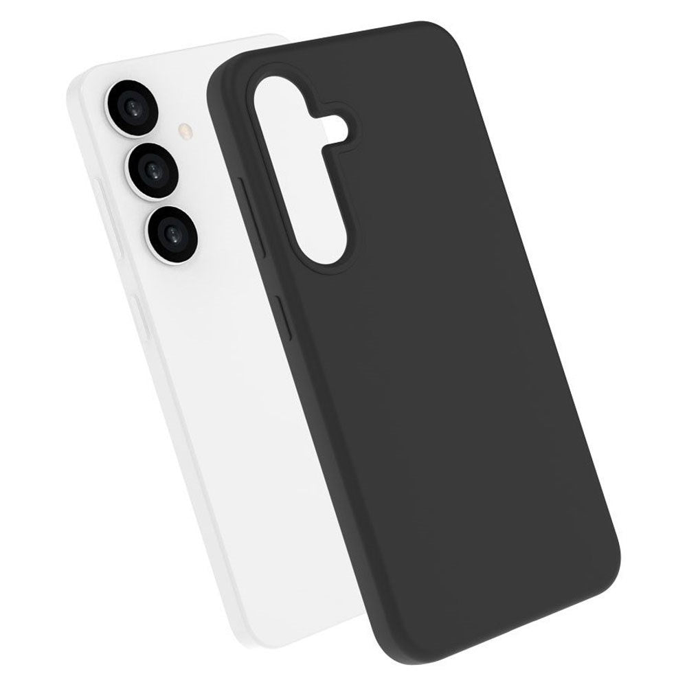 Samsung Galaxy S25 Lippa Silikon Skal - Svart
