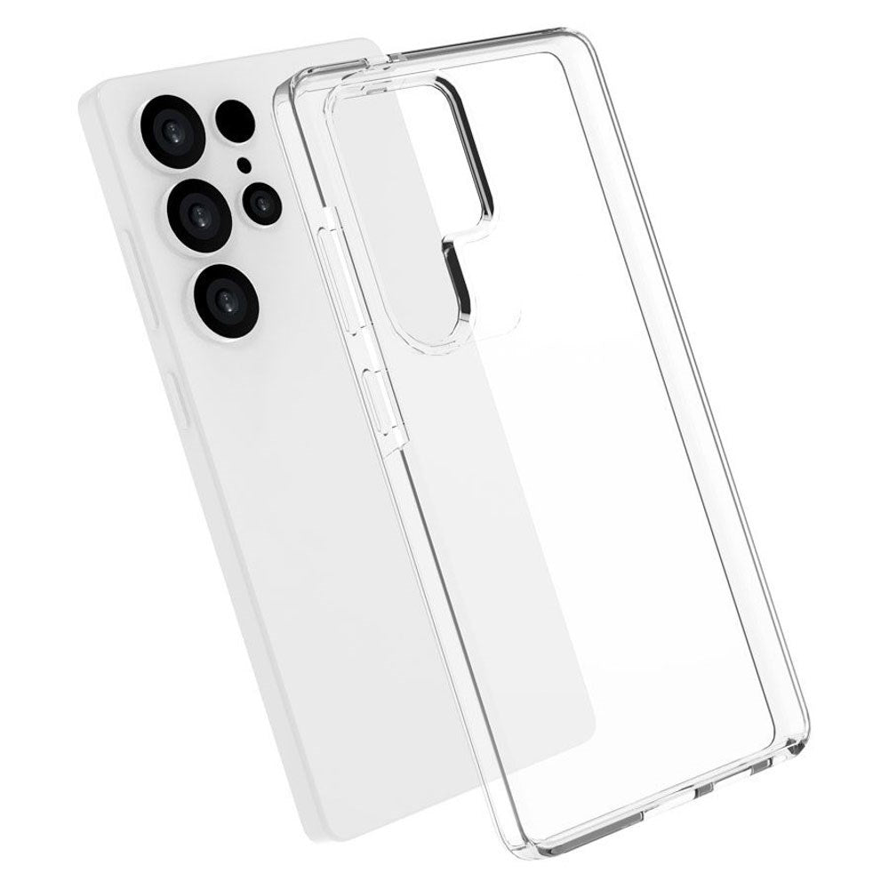 Samsung Galaxy S25 Ultra Lippa Flexibelt Plast Skal - Genomskinlig