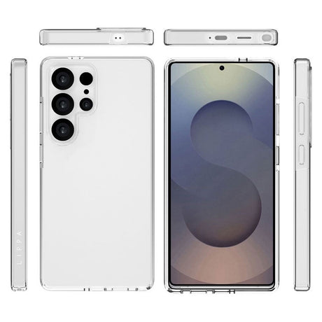 Samsung Galaxy S25 Ultra Lippa Flexibelt Plast Skal - Genomskinlig