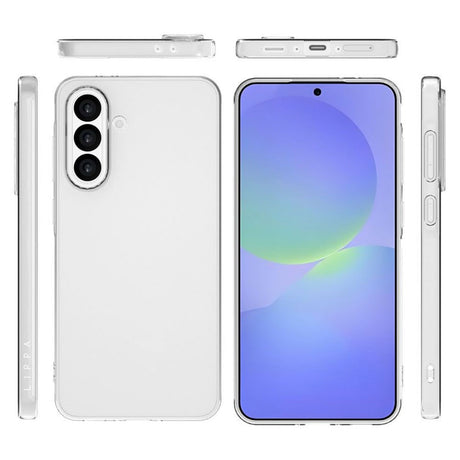Samsung Galaxy A36 Lippa Flexibelt Plast Skal - Genomskinlig