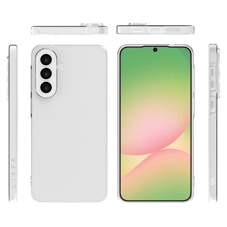Samsung Galaxy A57 Lippa Flexibelt Plast Skal - Genomskinlig