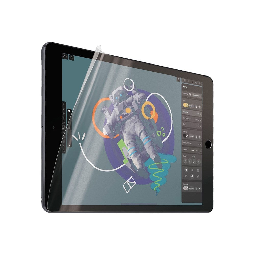 Apple iPad 10.2" (2021/2020/2019) PanzerGlass Graphicpaper Ultra-Wide Fit Skärmskydd - Genomskinlig