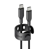empower by PanzerGlass Racing 60W USB-C till USB-C Kabel – 1.2m – Space Black