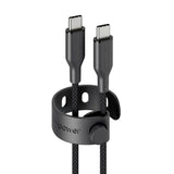 empower by PanzerGlass Racing 240W USB-C till USB-C Kabel – 1.2m – Space Black