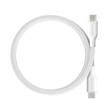 empower by PanzerGlass Magnetic 240W USB-C till USB-C Kabel – 1.5m – Silver White