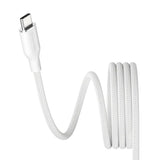 empower by PanzerGlass Magnetic 240W USB-C till USB-C Kabel – 1.5m – Silver White