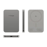 empower by PanzerGlass empower Bank - 5000 mAh - Qi2 / MagSafe Kompatibel - Titanium