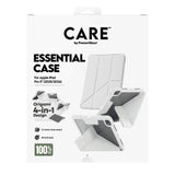 iPad Pro 11" (2025 / 2024) Care by PanzerGlass Essential Case - Stående Funktion - Grå