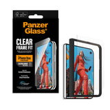 iPhone Duo PanzerGlass Skärmskyddsglas FrameFit med EasyAligner - Transparent
