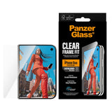 iPhone Duo PanzerGlass Skärmskyddsglas FrameFit med EasyAligner - Transparent