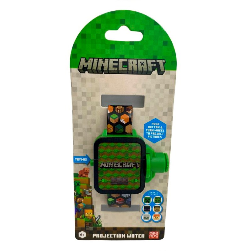 Accutime Smartklocka för Barn med Projektor - Minecraft