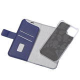 iPhone 14/13 Onsala Fashion Collection Plånboksfodral med Magnet - Navy Blue