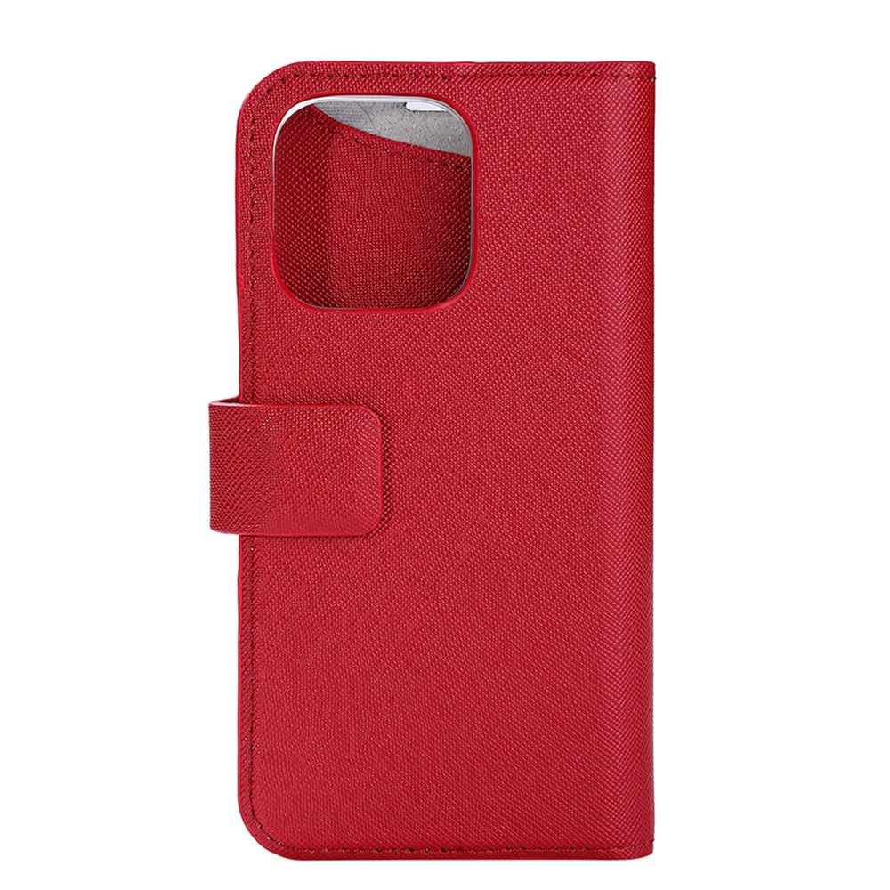 iPhone 14 Pro Onsala Fashion Collection Plånboksfodral med Magnet - Red