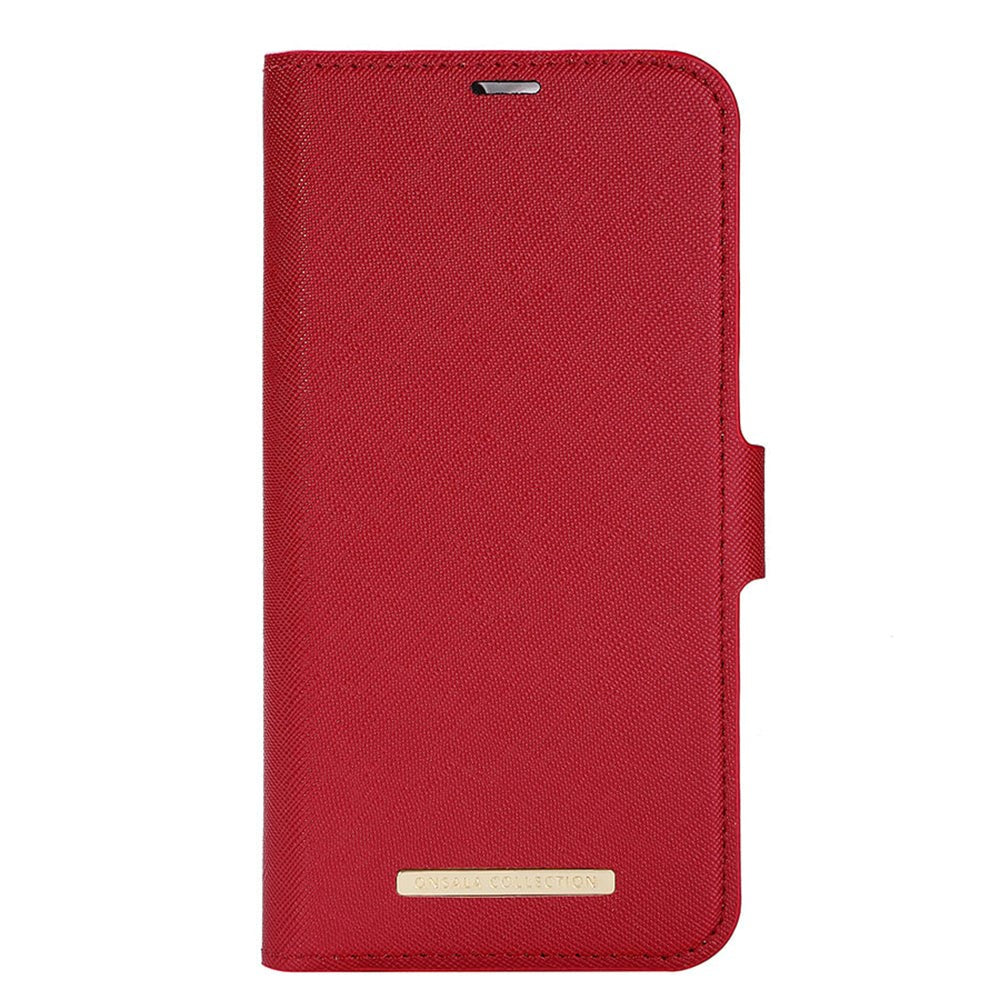iPhone 14 Pro Max Onsala Fashion Collection Plånboksfodral med Magnet - Red