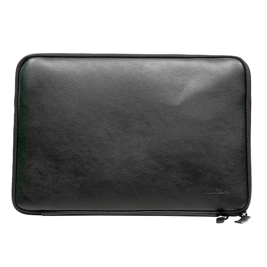 RadiCover sleeve för bärbar dator 14" (34 x 23 cm) - Vegan läder - 60% strålskydd - Svart