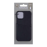 iPhone 12 / 12 Pro GEAR ONSALA Collection Skal med Kortficka - Svart