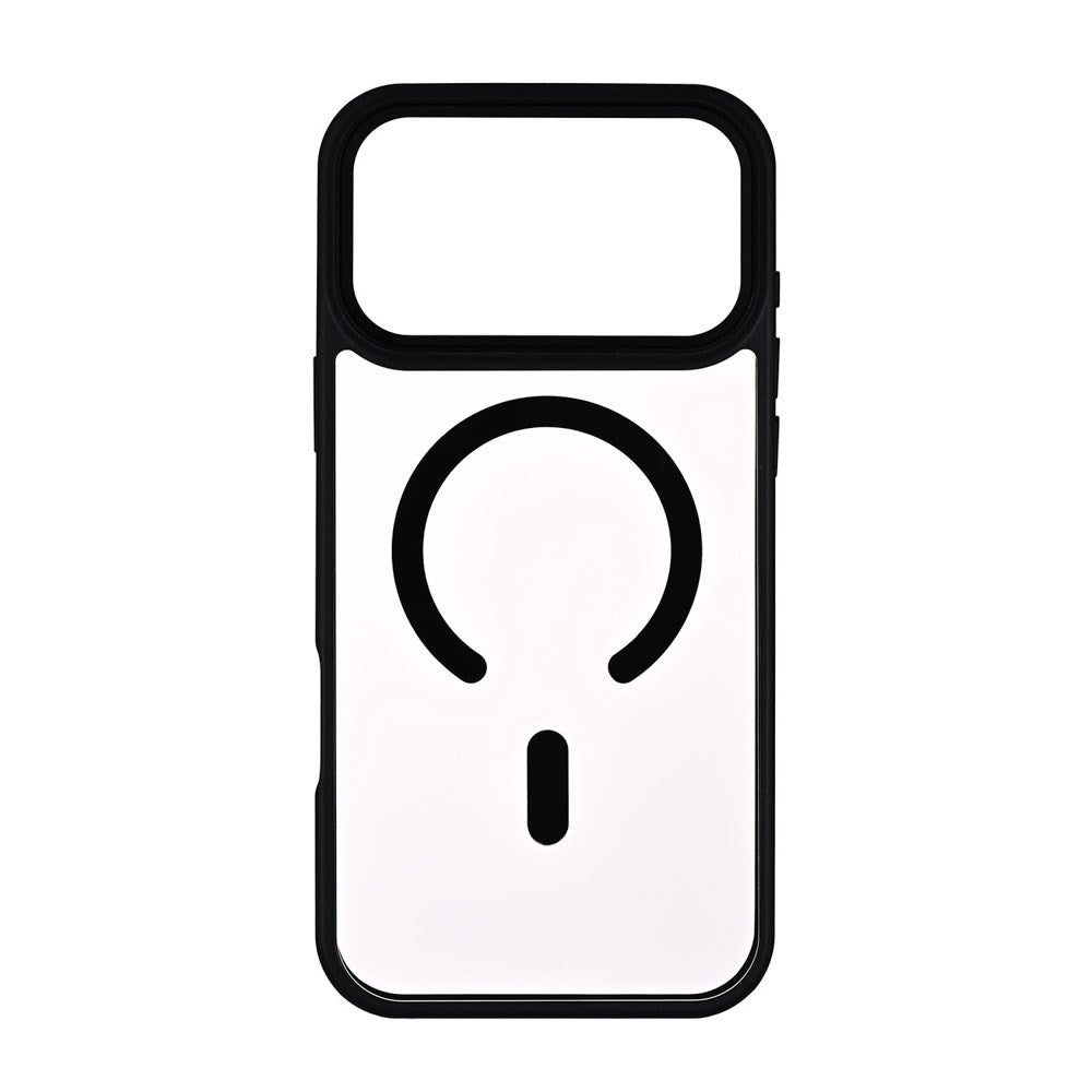 iPhone 17 Pro Max Onsala Bumper Case - MagSafe Kompatibel - Genomskinlig / Svart