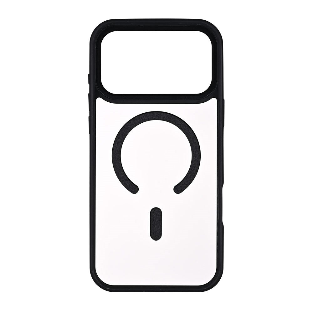 iPhone 17 Pro Max Onsala Bumper Case - MagSafe Kompatibel - Genomskinlig / Svart