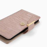 iPhone 12 Pro Max iDeal of Sweden Cora Phone Wallet Plånboksfodral - Rose Croco