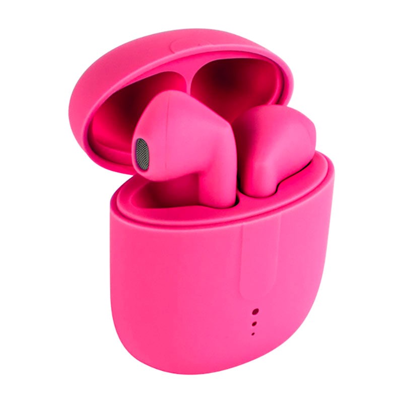 True Wireless Bluetooth In-Ear-Hörlurar med Laddningsfodral från Setty - Rosa