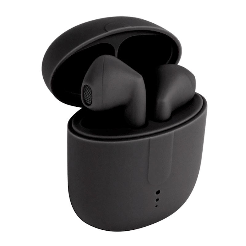 True Wireless Bluetooth In-Ear-Hörlurar med Laddningsfodral från Setty - Svart