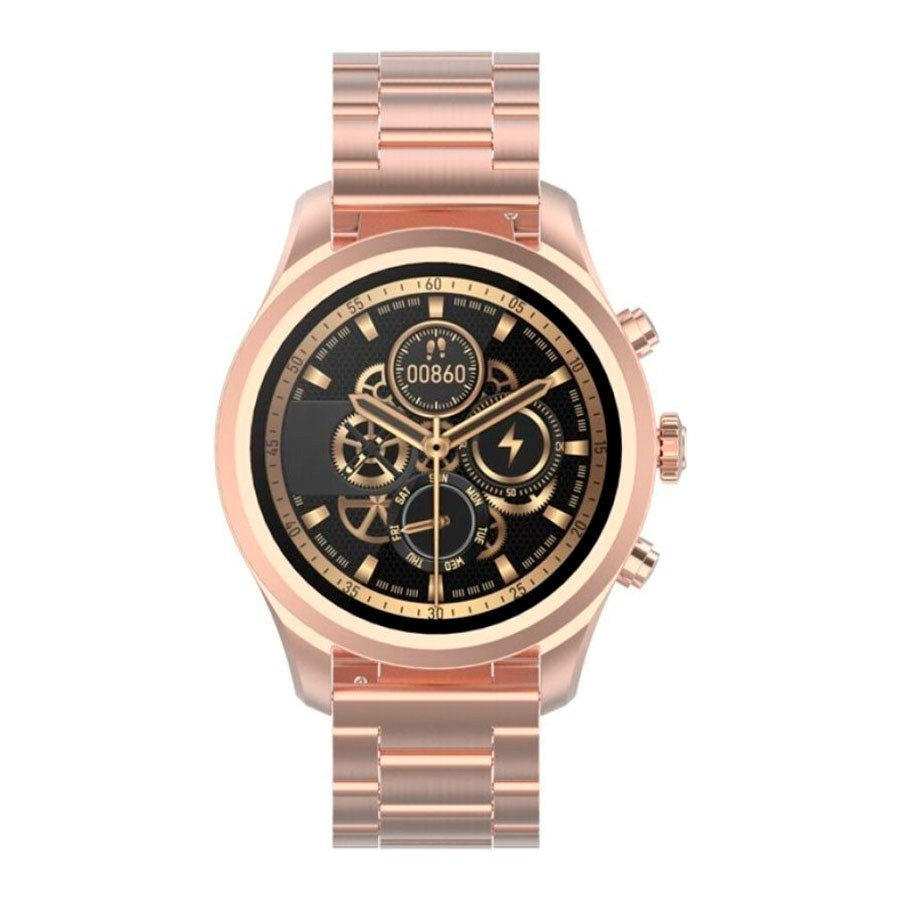 Forever Verfi SW-800 med Pulsmätare & Stegräknare - Fitness Smartwatch - Rose Gold