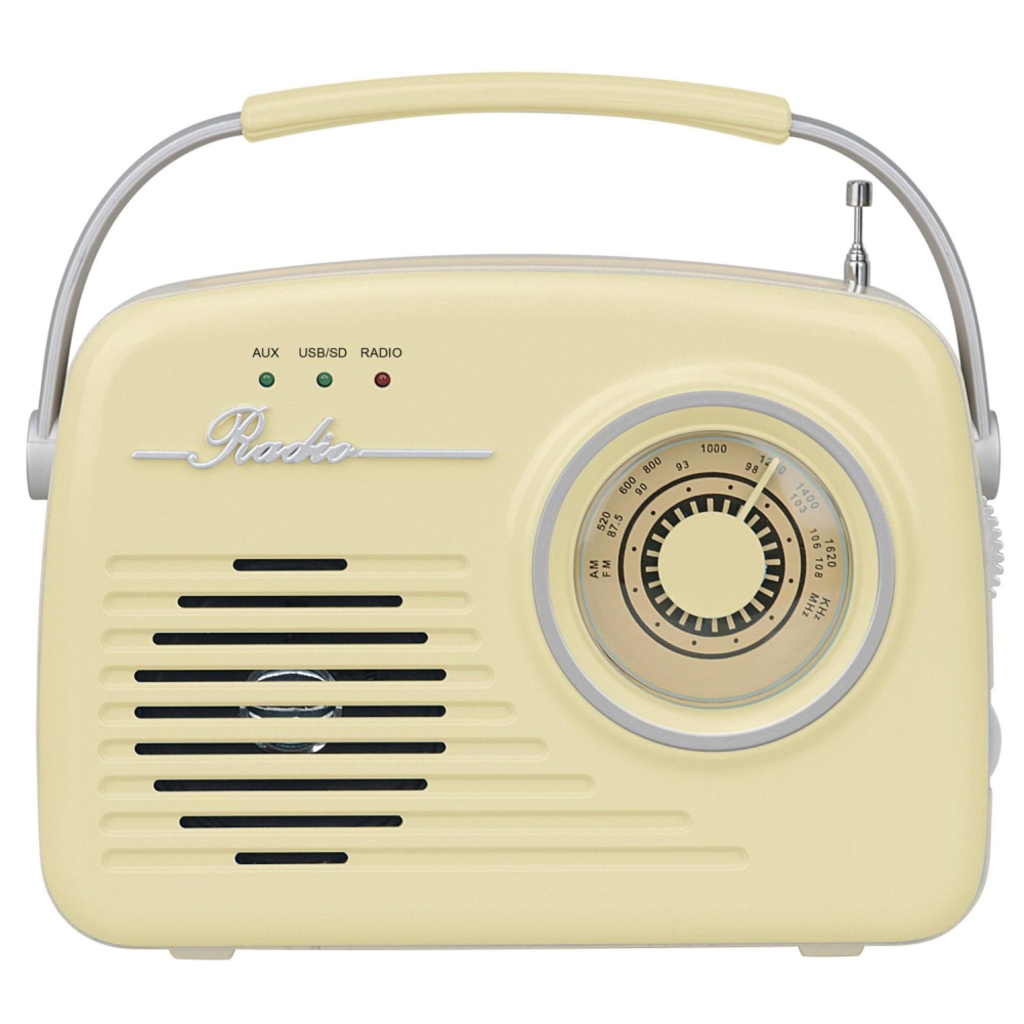 Setty Retro Bluetooth Högtalare m. Radio - Beige