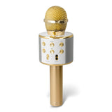 Forever BMS-300 Bluetooth Karaoke Microphone m. Högtalare - Guld