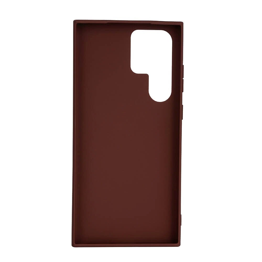 Samsung Galaxy S23 Ultra Buffalo Äkta Läder Skal - Brun
