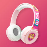 Paw Patrol Bluetooth Hörlurar för Barn - Rosa