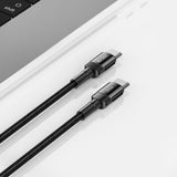 Tech-Protect Ultraboost Evo USB-C till USB-C Kabel 100W/5A 50cm - Svart