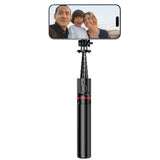 Tech-Protect L06S Selfie-Stick med Tripod & Bluetooth - MagSafe-Kompatibel - Svart